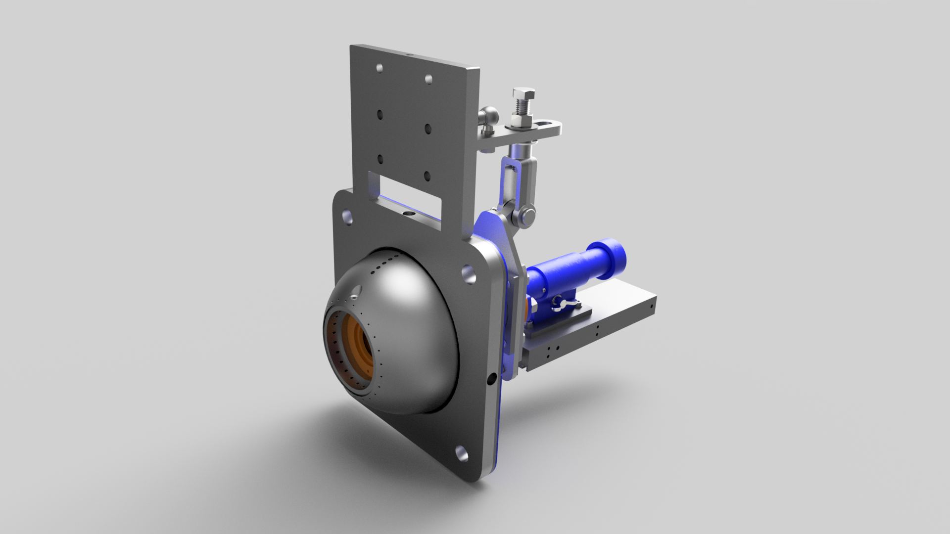 Furnatek camera - flange and lens detail